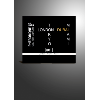 Сет из 4 ароматов по 5 мл с феромонами для мужчин  London Miami Tokyo Dubai